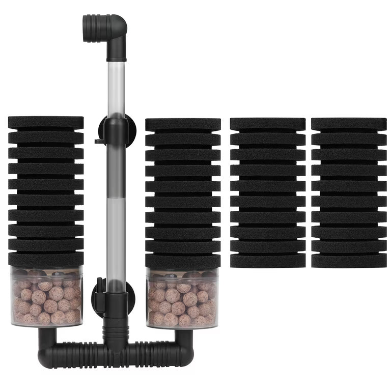 Sponge Filter with Media Chamber